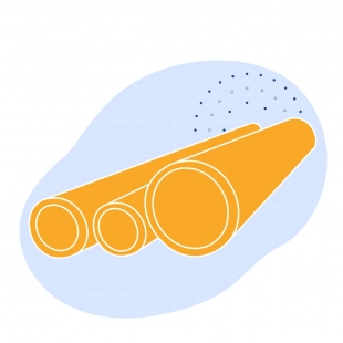 Труба нержавеющая электросварная 63х2 мм 08Х18Н10Т ГОСТ 11068-81