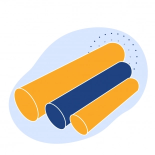 Труба оцинкованная электросварная прямошовная 53х3.5 мм Ст3пс ГОСТ 10704-91