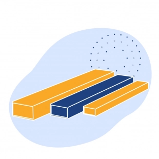 Профиль стальной прямоугольный сварной 160х120х4 мм 09Г2 ГОСТ 25577-83