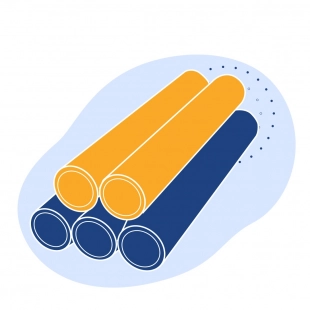 Труба стальная электросварная прямошовная 2220x47 мм Ст20