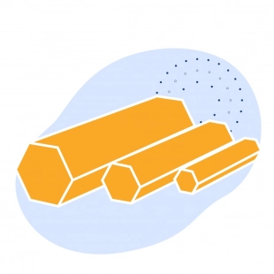 Пруток стальной шестигранный 16 мм ст3 ГОСТ 2879-2006