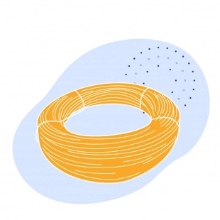 Канат закрытый подъемный 50 мм ГОСТ 10506-76