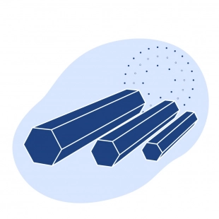 Шестигранник нержавеющий 34 мм AISI 316Ti ГОСТ 18968-73