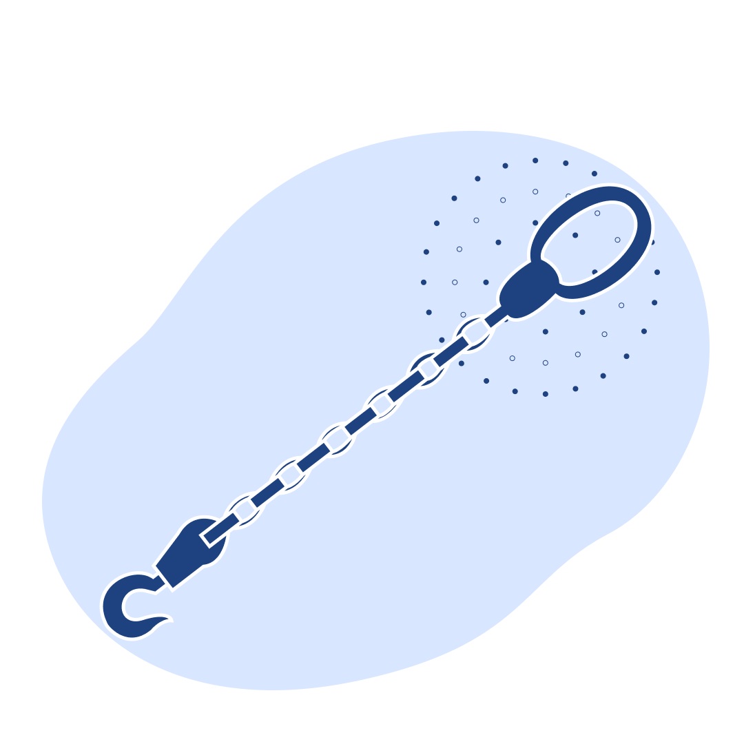 Строп цепной 1сц 2 т 3 м